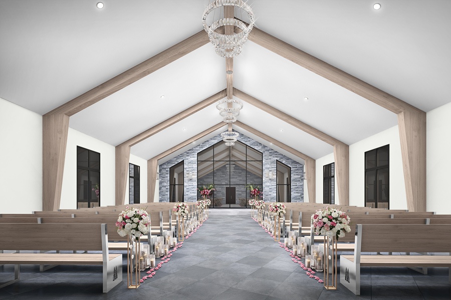 the luminaire chapel rendering
