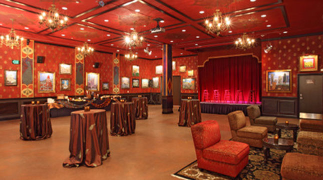 House of Blues cocktail hour lounge in Houston