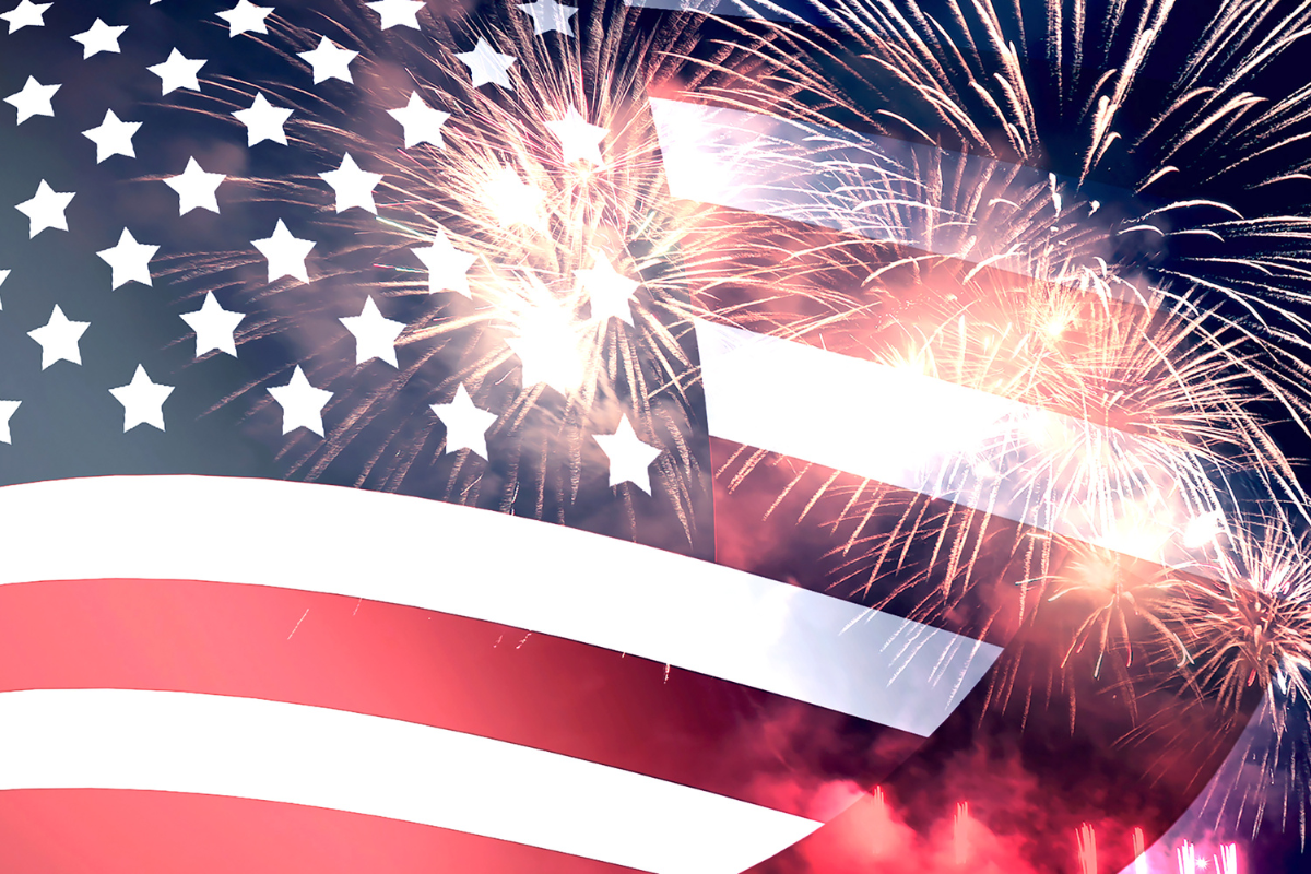 outdoors party 4th of july